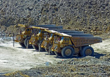 Mine d'or - Waihi - Nouvelle Zélande